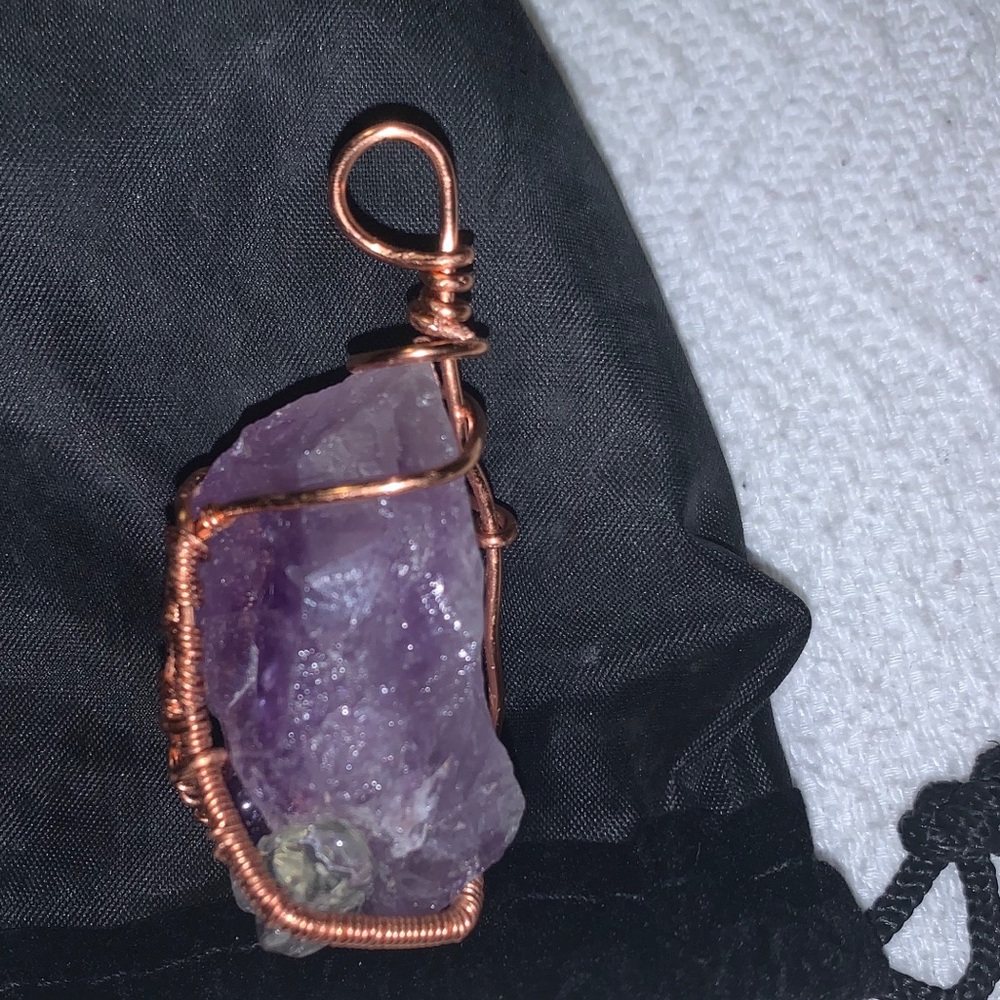 Amethyst pendant (SOLD) - Picture 2 of 5